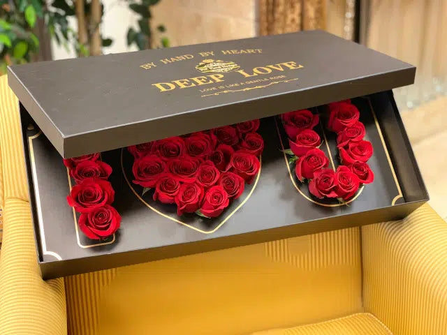 "I LOVE YOU" box