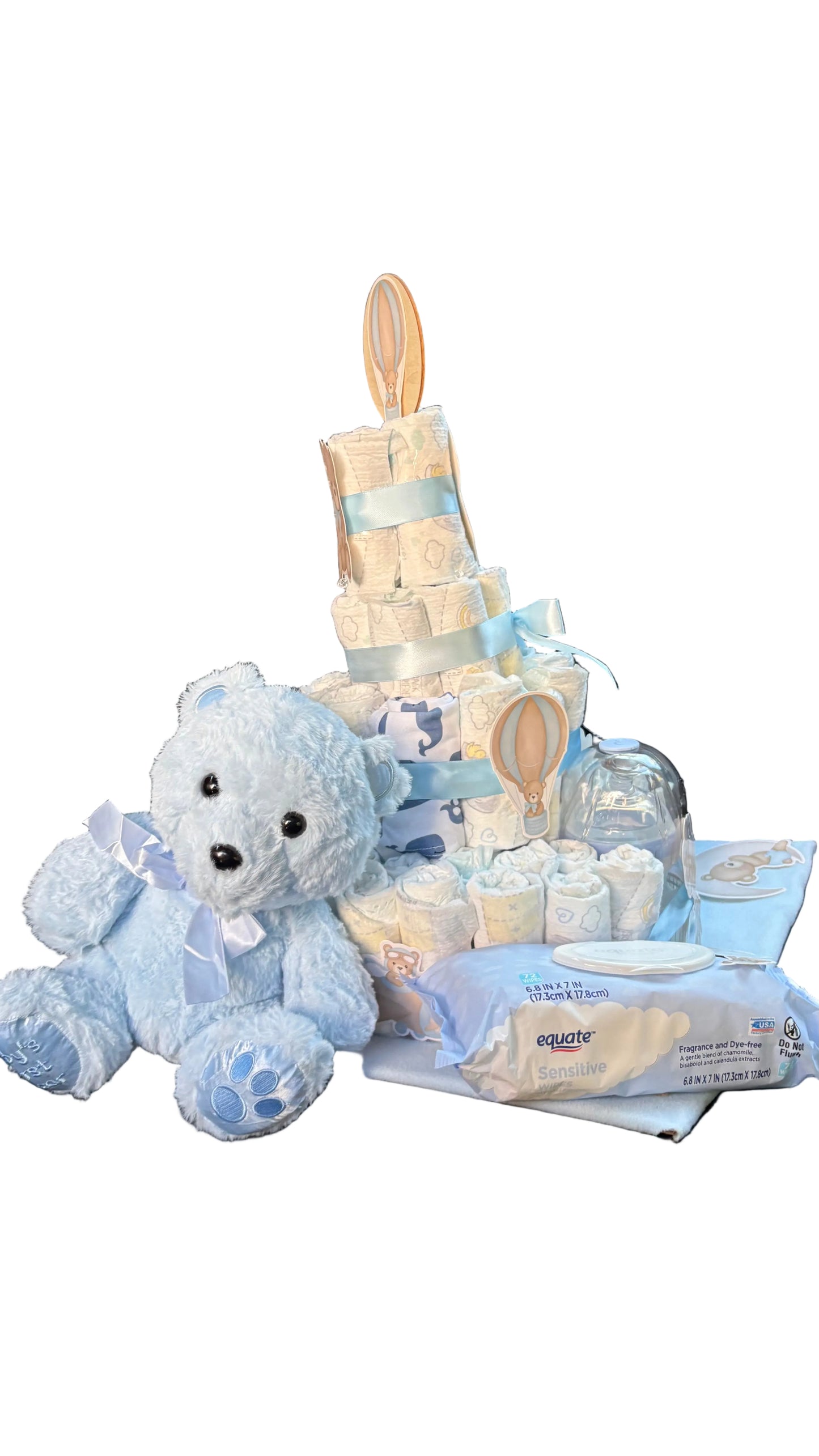 DIAPER CAKE (Diapers Included)