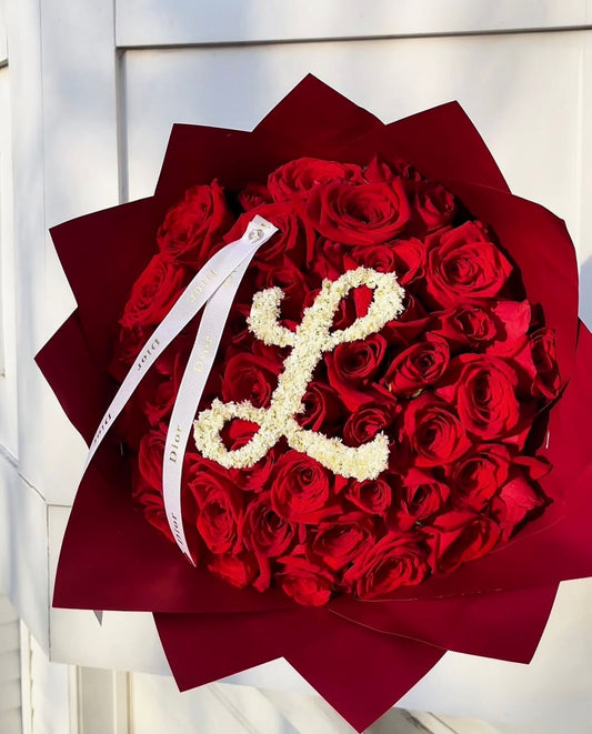 Baby’s Breath Initial or Number